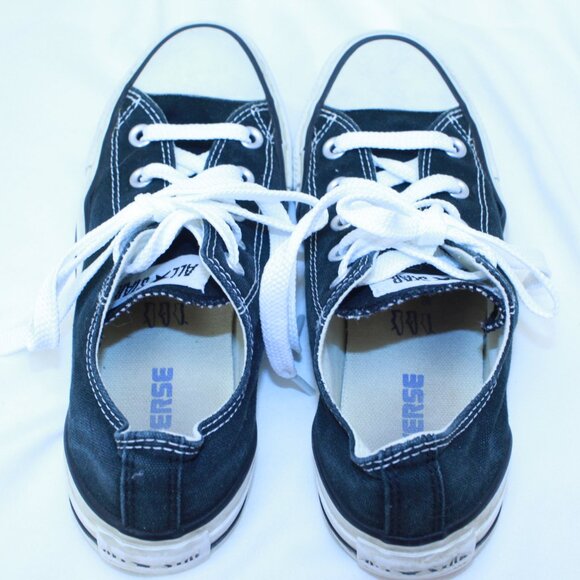 Converse Chuck Taylor All Star Unisex M 4 W 6 Black Low Top Sneakers - M9166 - Picture 10 of 11